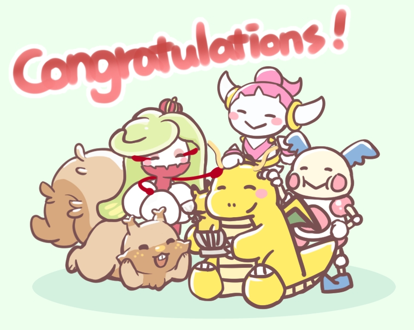 0306bamboo's tweet photo. The celebration picture (part 2)
I want to send to you last year never finished
I want to cheer for each of you members!
(google translate I'm sorry)

@nounsesports 
@Gatlue   
@BruvHD 
@ADESuUnite 
@redmaw_
@HereGyZ

#Pokemon
#PokemonUNITE 
#포켓몬유나이트
#ポケモンユナイト https://t.co/vVmAAqmBzF