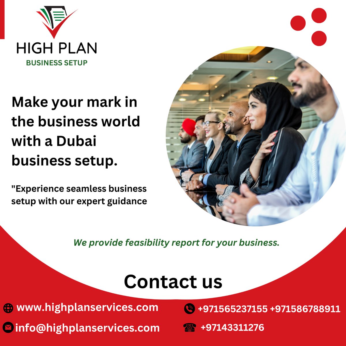 plan_high's tweet photo. Setup your Business in Dubai

Contact us:
W: https://t.co/CgmMY9X5xV
E:  Info@highplanservices.com
Mob: +97156237155
          +971586788911
Tel:     +97143311276

#business #smallbusiness #supportsmallbusiness #businessowner #businesswoman #smallbusinessowner #womeninbusiness https://t.co/FVYT6fj8Ob