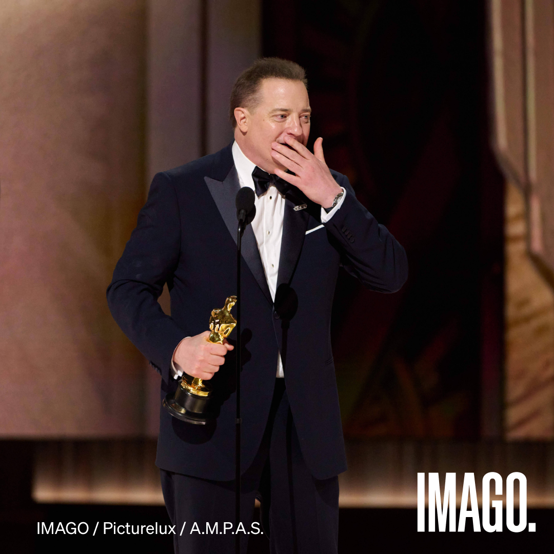 Brendan Fraser has won Best Lead Actor for his performance in the movie "The Whale".

#weareIMAGO #Oscars #Oscars95