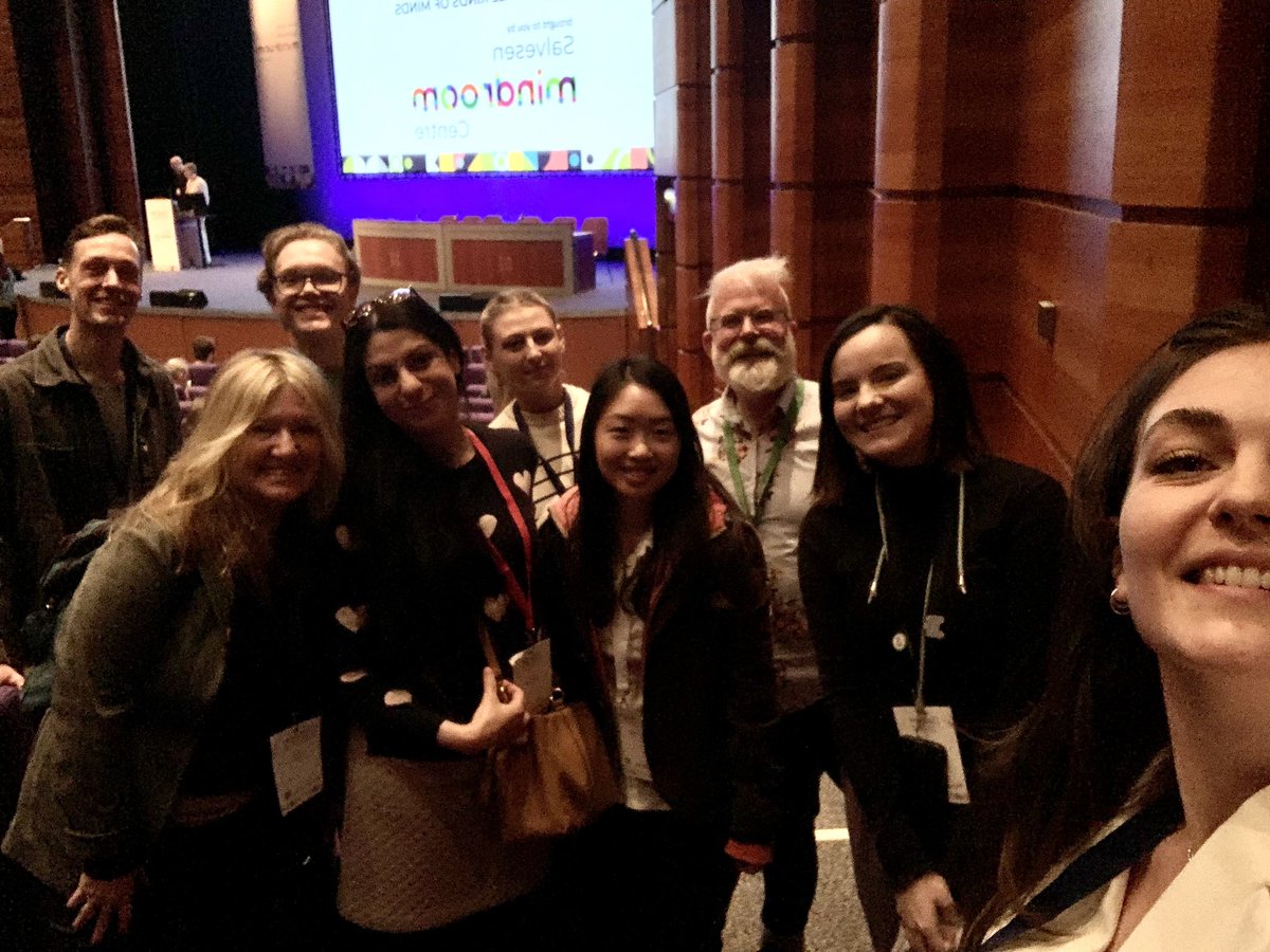 mariacashworth's tweet photo. At #ITAKOM with a big @CRAE_IOE contingent! @freyaelise_ @BigBadBee @thayla_bradley @HJayoosi @AaronGiuliano @Ginny4S @SamuelDexxter and Emeline! https://t.co/36MZKH3wbY