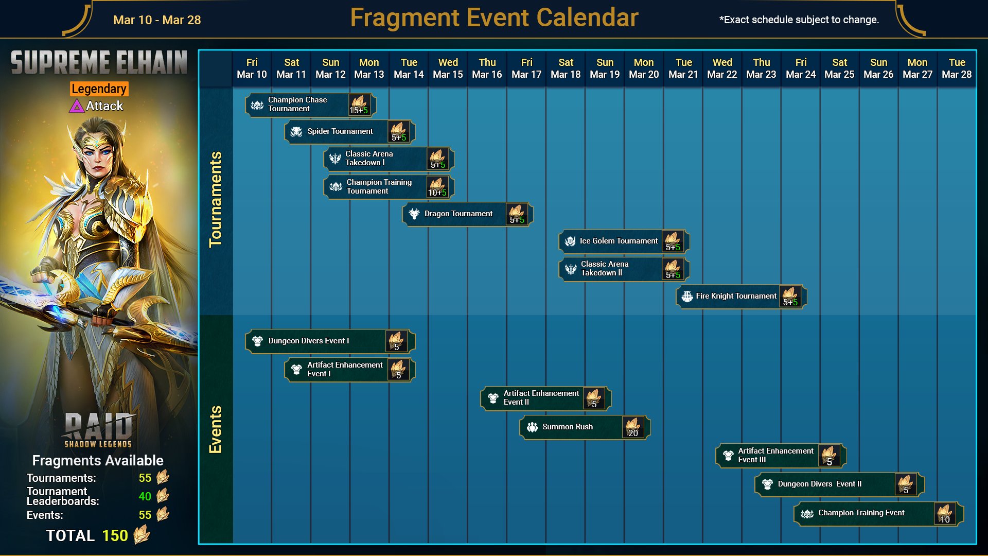 Kontoret dråbe Torrent Raid: Shadow Legends on Twitter: "Raiders, please note that the Champion Training Tournament lasts until 15.03, NOT 16.03 as mentioned earlier. We apologize for this inaccuracy in our previous publication. I'm attaching Kontoret dråbe Torrent Raid: Shadow Legends on Twitter: "Raiders, please note that the Champion Training Tournament lasts until 15.03, NOT 16.03 as mentioned earlier. We apologize for this inaccuracy in our previous publication. I'm attaching