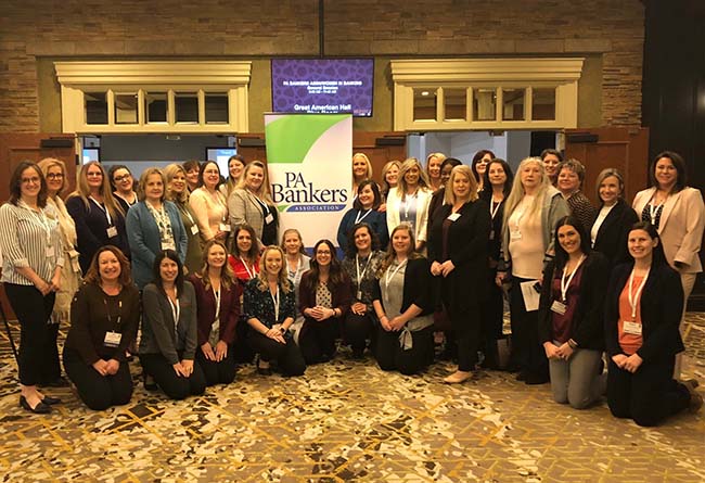We have a wonderful team of leaders attending today's PA Bankers Association Women in Banking Conference. #Proud2bFCB #PABankersWIB