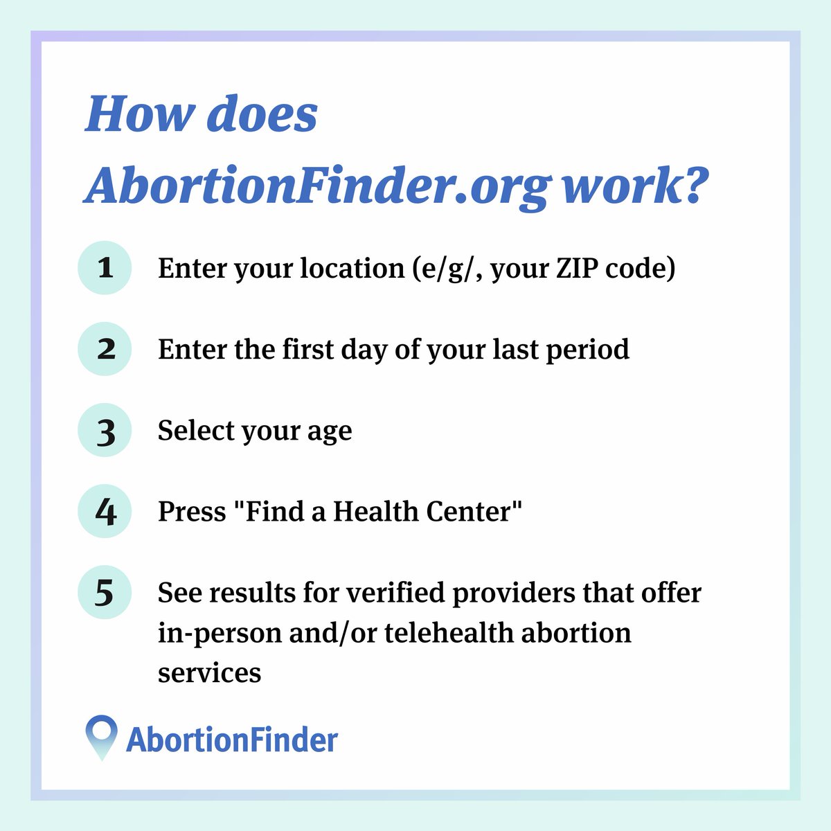Abortion_Finder's tweet photo. https://t.co/v8vtJ3jDRN is an easy-to-use search tool built on a database of hundreds of verified abortion providers across the country. https://t.co/AXrZxUTiPO