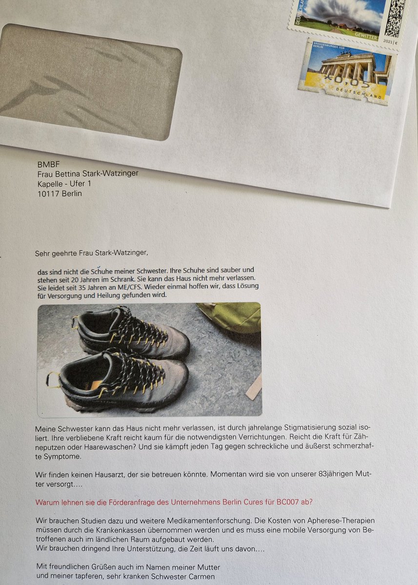 #letterforbettina 
dieser Brief ging von uns raus