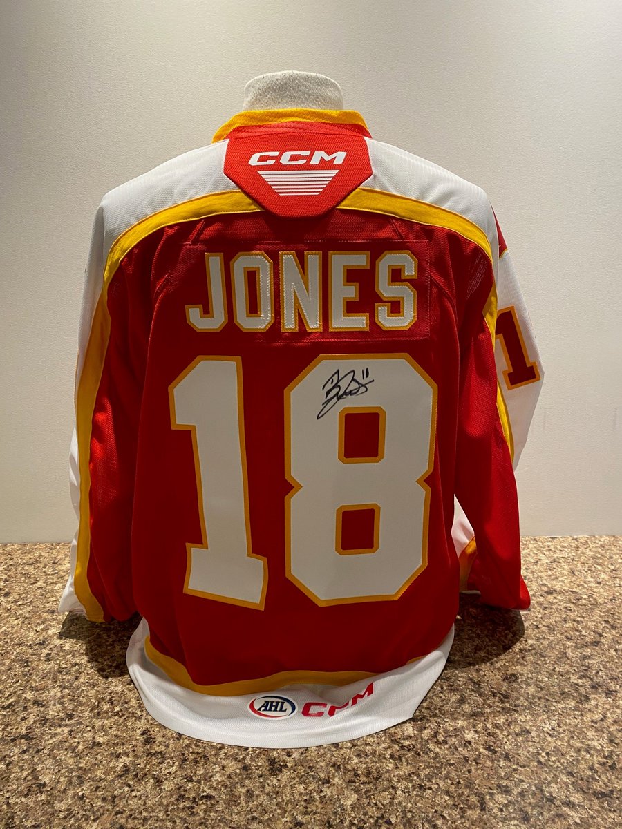 Calgary Wranglers on X: Hey Herd! The Wranglers are auctioning off three  signed jerseys, including a Ben Jones jersey, a team signed Wranglers Jersey  and a @NHLFlames Nazem Kadri jersey, with all