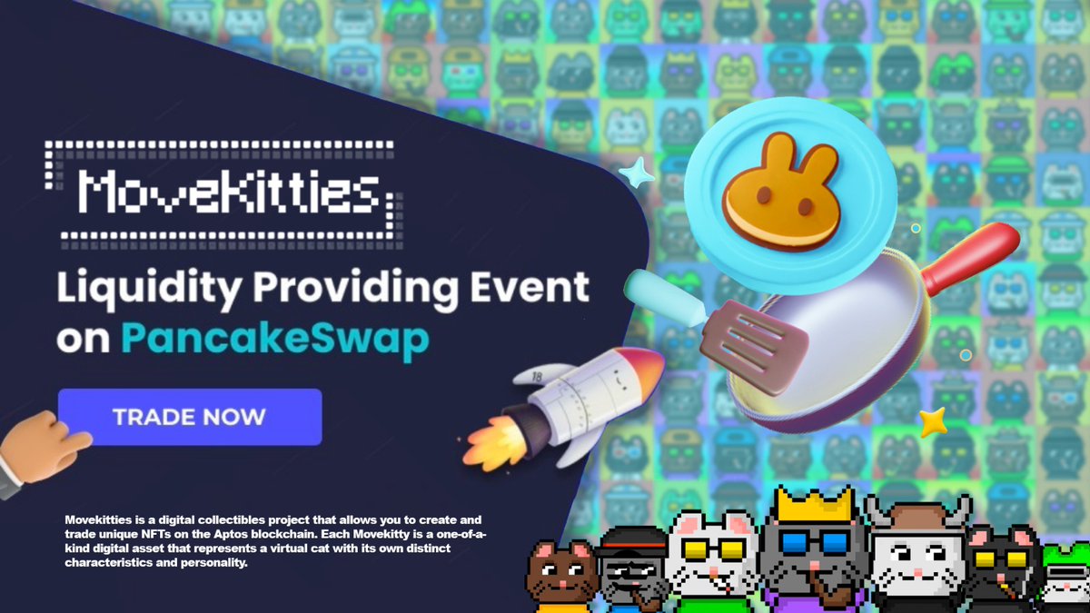 We had an amazing IDO with our beloved partner <a href="/AptoslaunchIO/">AptosLaunch</a> - target reached within 45 mins 🚀

We will be listing tomorrow at <a href="/PancakeSwap/">PancakeSwap</a> 

Date: 14th March 2023
Time: 0900 UTC

LFG 🚀 Meow 😺

#Aptos #AptosLaunch #AptosEcosystem #DeFi #AptosNFT