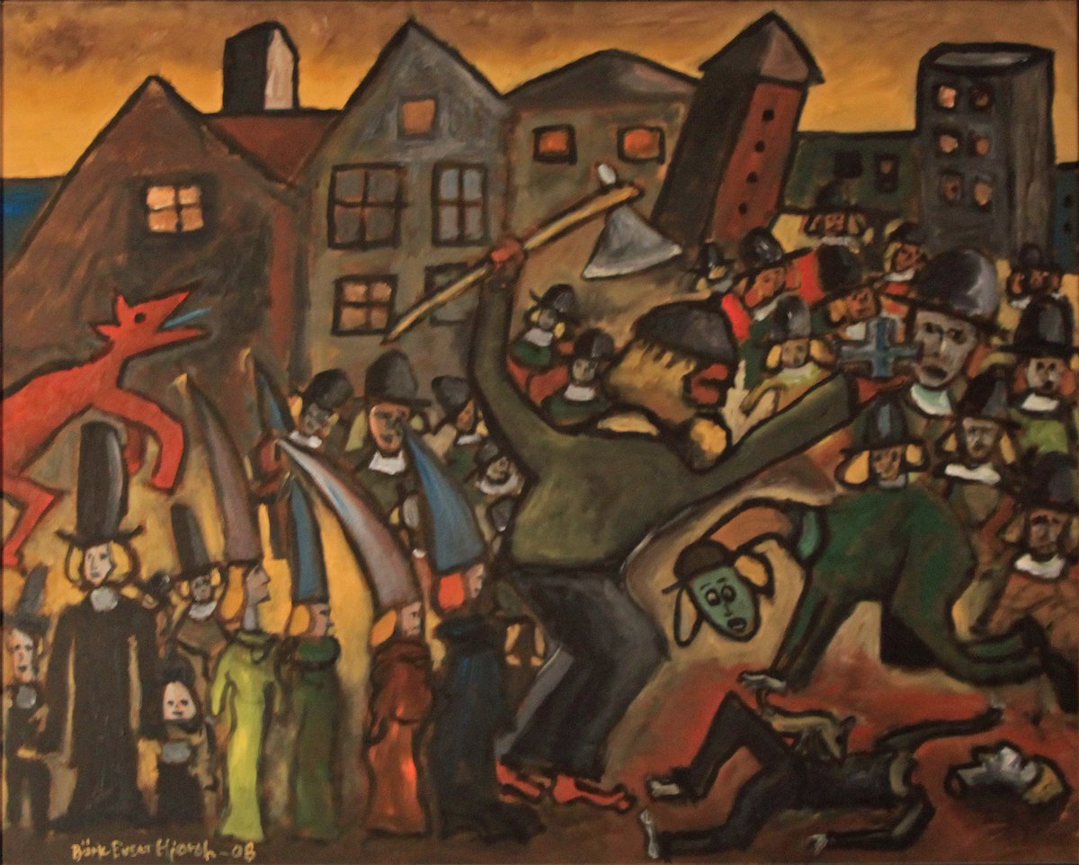 Den 20 mars 1600 inträffade Linköpings blodbad då rådsherrar som stod kung Sigismund nära avrättades på order av hertig Karl. #svhist #dagensdatum