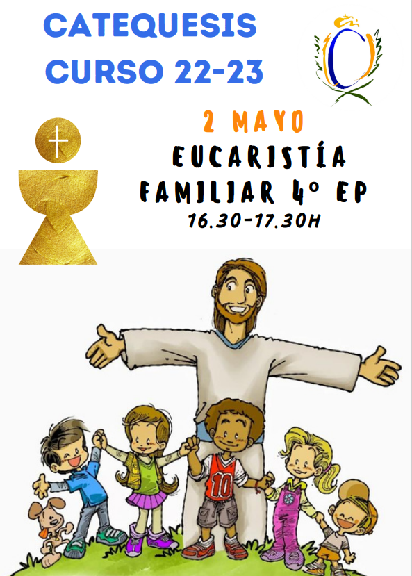 A punto de celebrar un momento importante en nuestra vida cristiana, nuestra comunión, los alumnos de 4º compartimos hoy con nuestras familias otro momento de Eucaristía Familiar. 
#estiempodesalir #comuniones #MesDeMayo