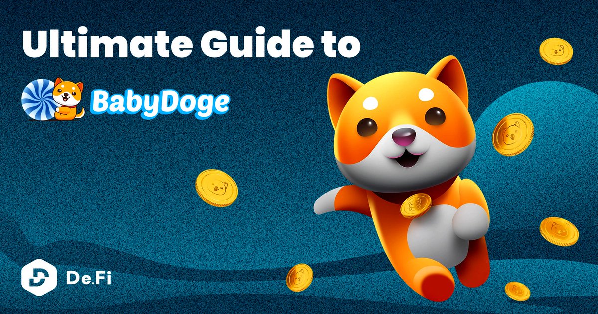 DeFi's tweet photo. 🚨 HUGE BABYDOGE ANNOUNCEMENT!

After the countless days of writing..

⚡️ We just Published a 30-Pages Handbook about @babydoge!

• How to Migrate from PancakeSwap to BabyDoge?
• How to Yield Farm?
• How to Swap?

Ultimate Guide to BabyDogeSwap: 🚀
https://t.co/YbJmfRV8ct https://t.co/numLv8Wme6