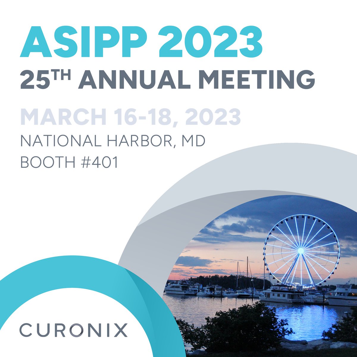 Join us in National Harbor, MD March 16-18 for the 25th Annual ASIPP Meeting! Come see us at booth #401 to learn more about the Curonix difference. We look forward to an exciting weekend full of education! #ASIPP23 #Curonix #Innovation #PNS #SCS #Neuromodulation
