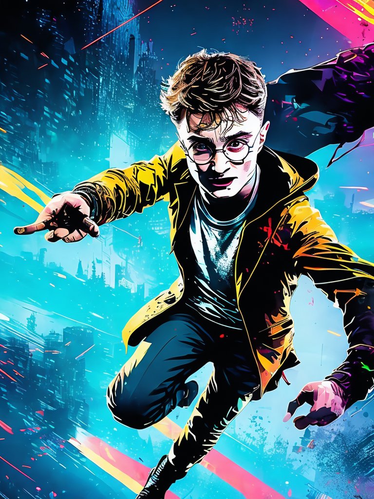ダニエル・ラドクリフ (ハリー・ポッター) #stablediffusionart #AIart