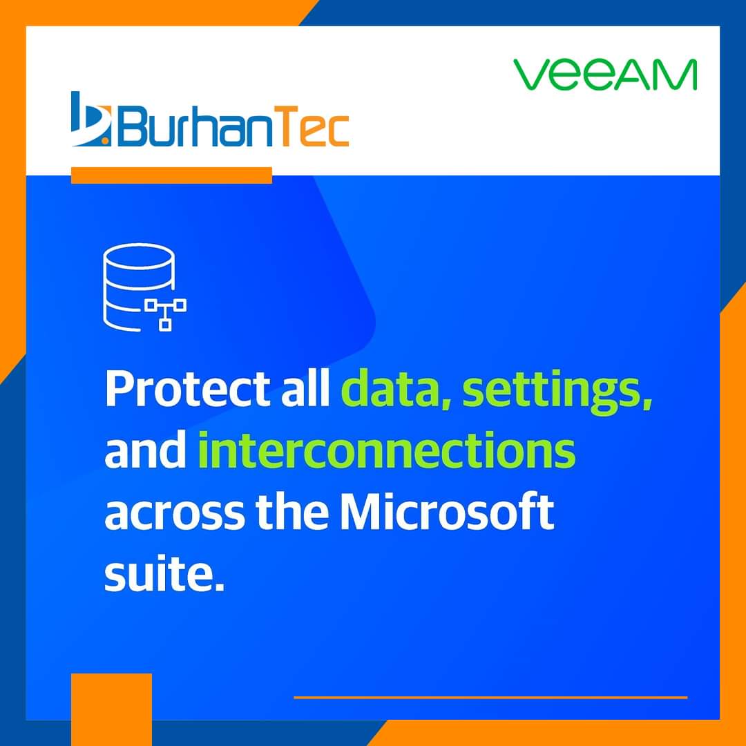 BurhanTEC's tweet photo. Keep your data integrated and protected!
Combat #DataSprawl with Veeam Backup for #Microsoft365. https://t.co/xJL1yAcUEy