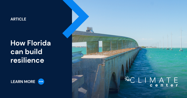 HeatherAngerer's tweet photo. Helpful article from my @ICF colleagues Cassandra Bhat and Ned Fernandez on how communities across Florida can successfully bid for and utilize funding from the new Resilient Florida state program. https://t.co/SvH401xT64 https://t.co/mLE6HefAB2
