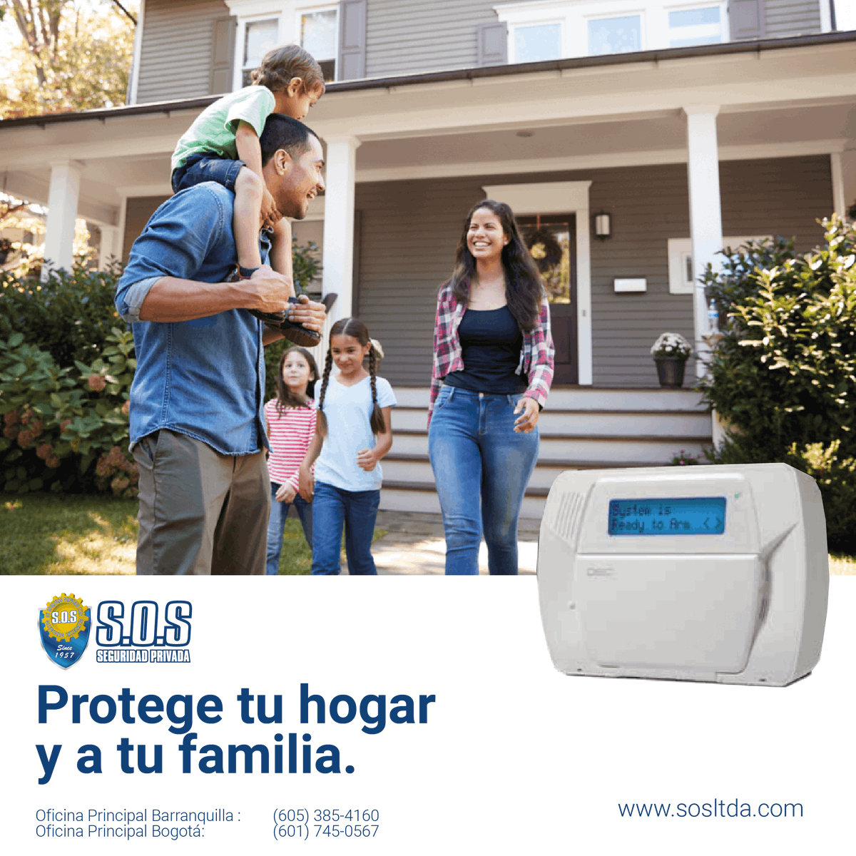 No se arriesgue con la seguridad de lo que más quiere. Confíe en nuestra experiencia y profesionalismo en servicios de seguridad privada en Colombia desde 1957. #SeguridadTotal #ProtecciónGarantizada #sosltda #seguridadprivada