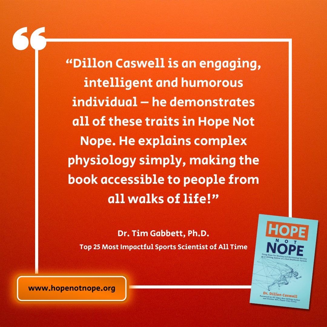 Hope Not Nope is the perfect example of how science can be made fun and accessible to all. Dillon Caswell's engaging writing style will leave you both informed and entertained.
.
#hopenotnope #healthcare #suffering #misinformation #transactionalhealthcare #wholeheartedliving
