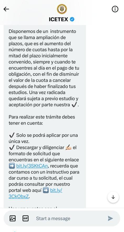 migumand's tweet photo. @ICETEX @MauroToroO La respuesta: https://t.co/OCUhsdZhZU