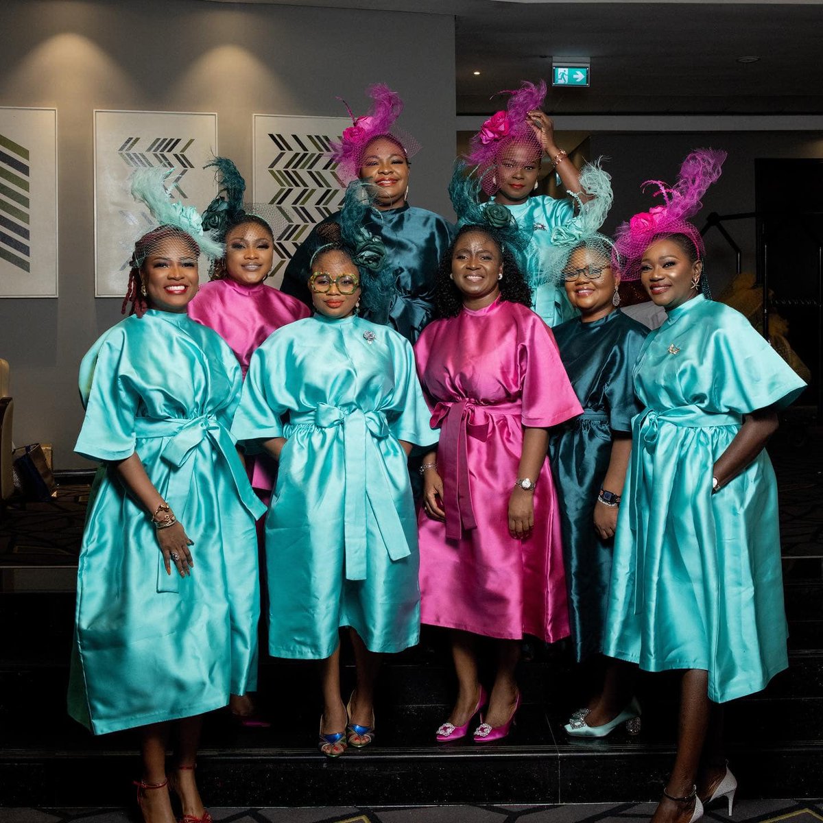 SolaAdesakin's tweet photo. Our friend just got gorgeously married in her 40s, and we, her friends, were her flower girls. Our journey, which started out as a prayer group, has metamorphosed into a deep sisterhood through which we impact ourselves not only spiritually, but also in career and business. https://t.co/qQyZBieILE