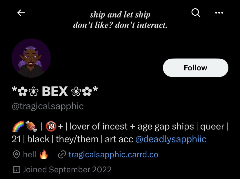 fandom_trash147's tweet photo. @vijinxtapes @minnettestars @ari_loves_tlou wow 🫣 pls stop interacting w my tweet pls i do not want to see your weird ass in my replies defending pedos 😭😭 https://t.co/uDZXmmuy4w