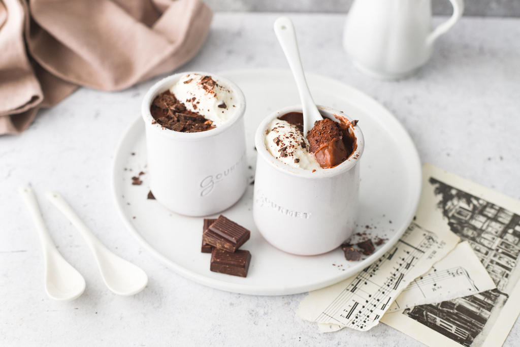 Pot de crème al cioccolato