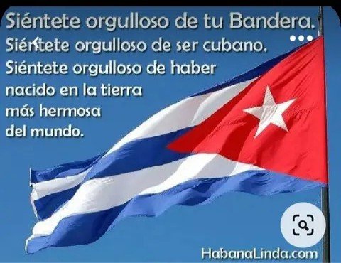 Cubana y revolucionaria 100%
#CubaEsNuestra #CubaEsAmor 
#FidelPorSiempre