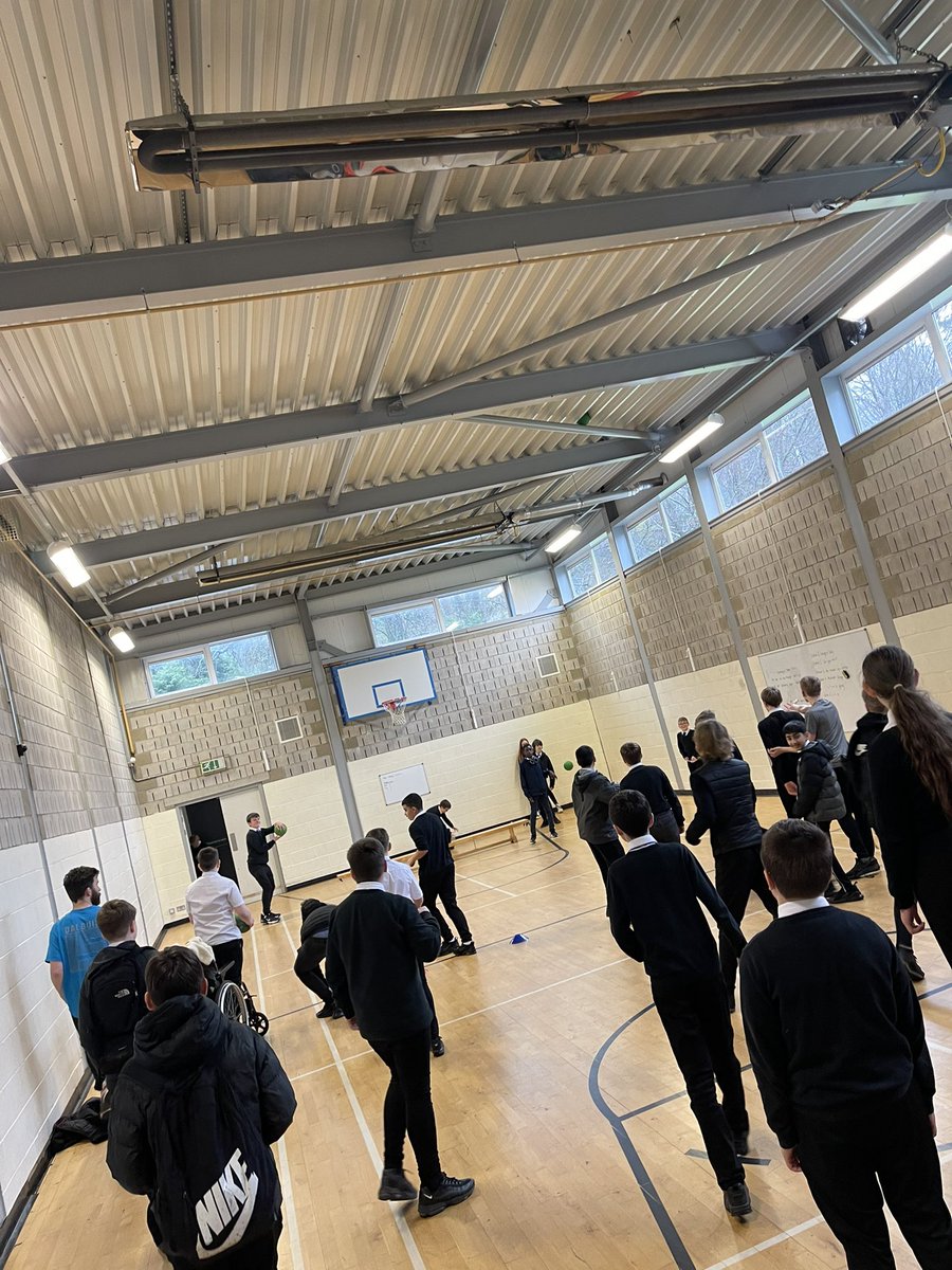Health and Wellbeing Week is underway with ‘Movement Monday’. Dance, dodgeball and basketball  this lunch time ⛹️‍♂️