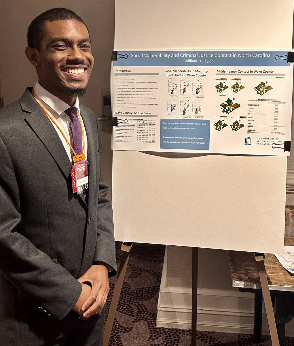 Honored to have had to opportunity to present part of my senior-year research as part of the undergraduate section of #NCOBPS2023 last week! Received lots of great feedback and excited to get back to work after a much needed spring break.