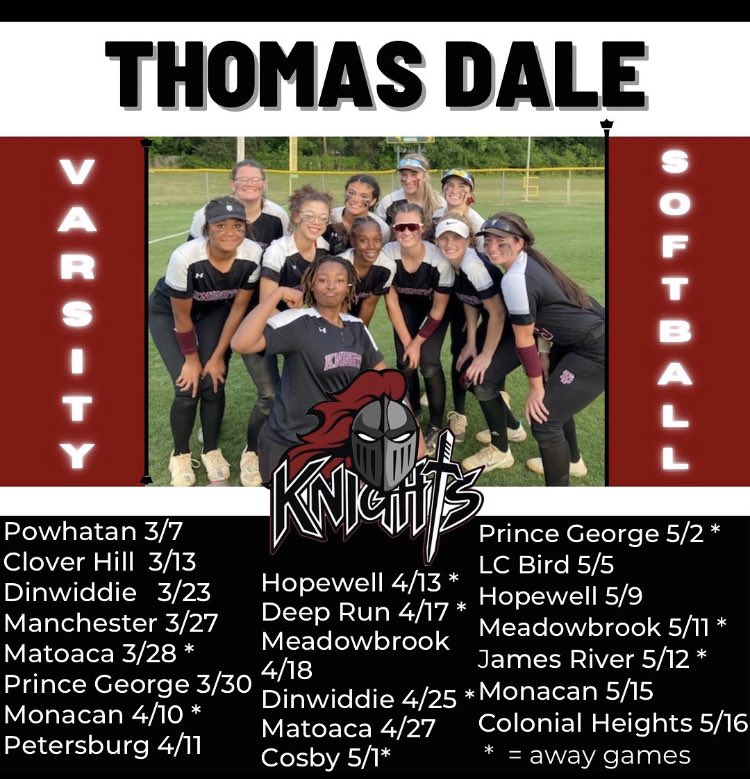 It’s GAME DAY!!! Varsity vs Clover Hill at home 5pm. JV is away at Clover Hill at 5pm. Let’s Goooooo!!!