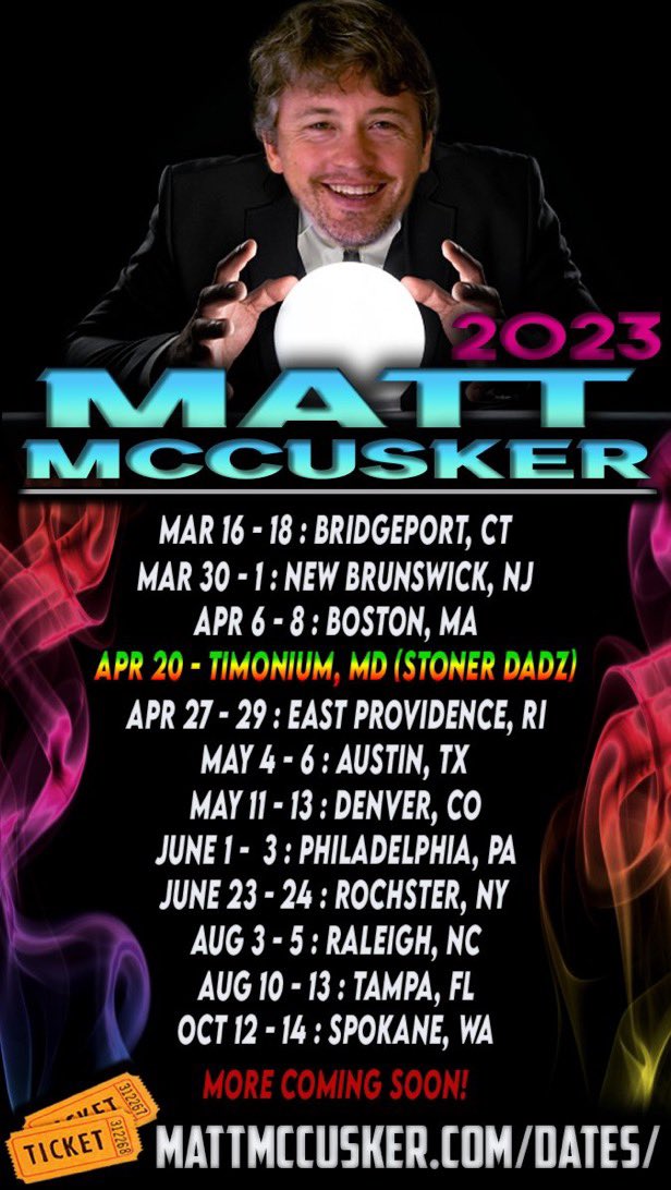 Matt McCusker tweet media