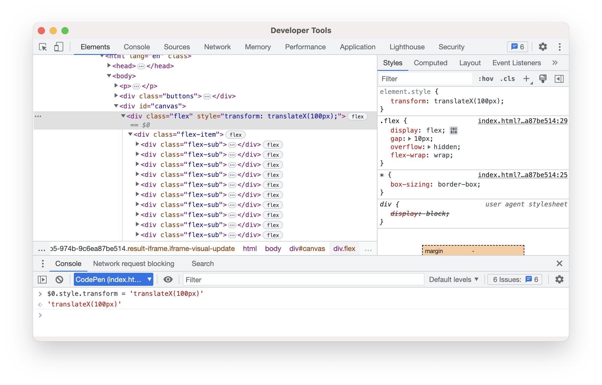 Ivan Akulov on Twitter: "Now, when you run div.style.transform = '...' that not only changes styles, but also modifies the `style` attribute on the node! The browser is put in the position Ivan Akulov on Twitter: "Now, when you run div.style.transform = '...' that not only changes styles, but also modifies the `style` attribute on the node! The browser is put in the position