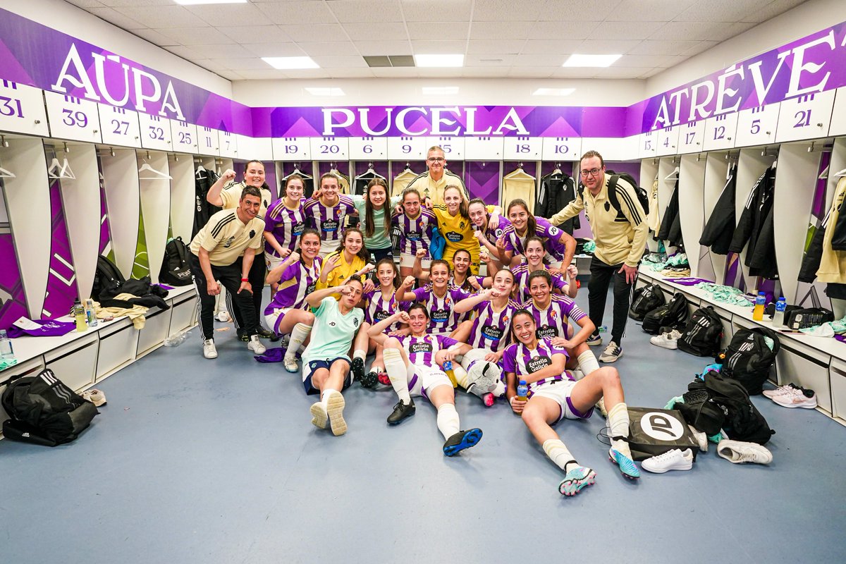 realvalladolid's tweet photo. 💜 ¡𝗛𝗜𝗦𝗧𝗢́𝗥𝗜𝗖𝗢! 🤍 https://t.co/jCQ53EUldm