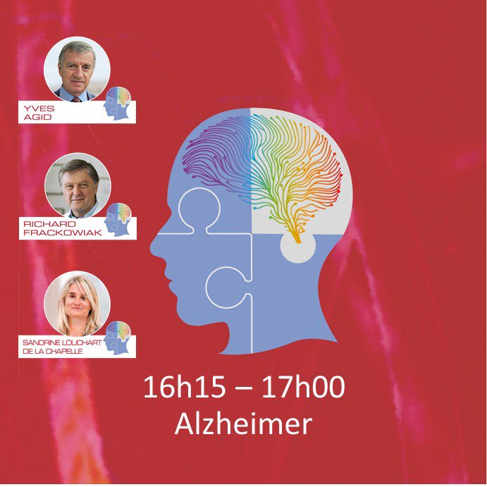 LHomme_cerebral's tweet photo. Commencez le compte à rebours pour le de #hommecerebral2023 
Programme:
16:15 - 17:00 #Alzheimer 
Table ronde entre experts et avec le public.
Presenters:
Yves Agid 
Richard Frackowiak 
Sandrine Rochard de la Chapelle

🗓️25 Mars 2023
📍Grimaldi Forum #montecarlo https://t.co/vDju85VBYr