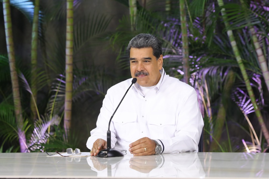 📢¡𝐀𝐬í 𝐥𝐨 𝐃𝐢𝐣𝐨!  🇻🇪
Pdte. <a href="/NicolasMaduro/">Nicolás Maduro</a>: Chávez dejó un legado para enfrentar al imperialismo, para buscar la unión de América Latina y el Caribe, para la economía post petrolera, para la construción del socialismo en todas sus dimensiones.
#ChávezDelMundo