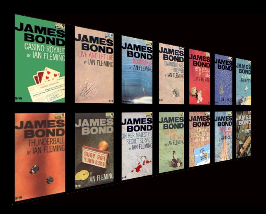 trevorbaxendale's tweet photo. Never bettered. #JamesBond #IanFleming #Pan #RaymondHawkey https://t.co/4MIi2gWR78