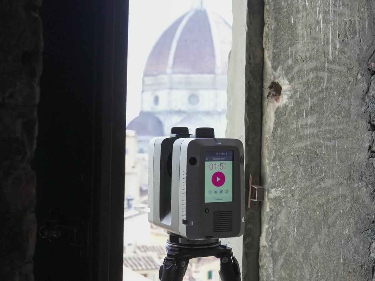 Discover the history of #Florence like never before! With the help of the #RTC360, the first #DigitalTwin of the <a href="/museofirenze/">MuseoFirenze</a> will soon be available to everyone on the <a href="/wlunews/">Washington and Lee University</a> website in stunning detail and high accuracy! #RealityCapture #HeritageScanning #FlorenceAsItWas