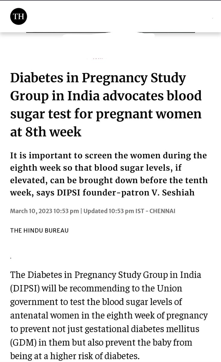 DiabetesAsiaOrg's tweet photo. #diabetesinpregnancy #DIPSI Group advocates Screening for Diabetes in the 8th Week of pregnancy.
#Diabetes #prevention https://t.co/5RiabblnOA