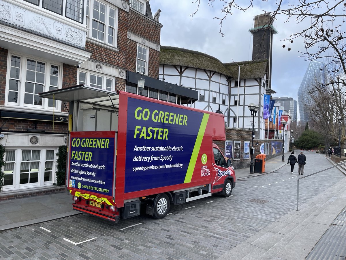 LogisticsUKNews's tweet photo. We were delighted to attend the London Light Freight River Trial launch this morning on the Thames at Bankside Pier. Hosted by the @CrossRiverPship, which forms part of the Defra-funded Clean Air Logistics for London project.

It is London's first daily, multi-supplier river freight trial on the Thames, using the @thamesclippers  Logistics vessel, and also includes return deliveries, whereby the freight is then moved onto cargo bikes for the last mile delivery.

@DHLParcelUK operate a similar type of delivery service from the same pier.

Big thanks to the Cross River Partnership for the demonstration, it shows how light freight can use the river and we encourage more of this in the future.