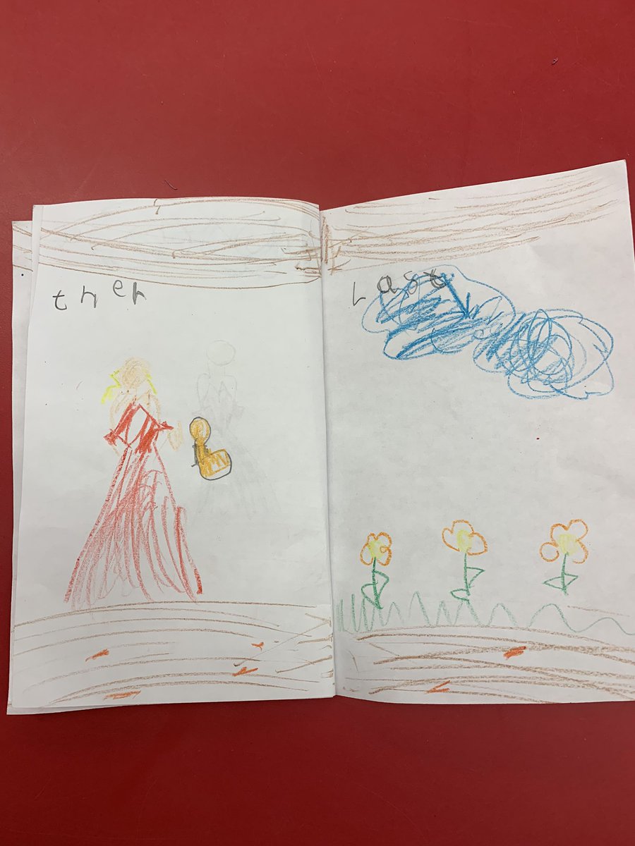 TeachJenFischer's tweet photo. “How To” Writing! Kindergartners are amazing authors and illustrators! #FTSFireballs https://t.co/0N1dTNISYj