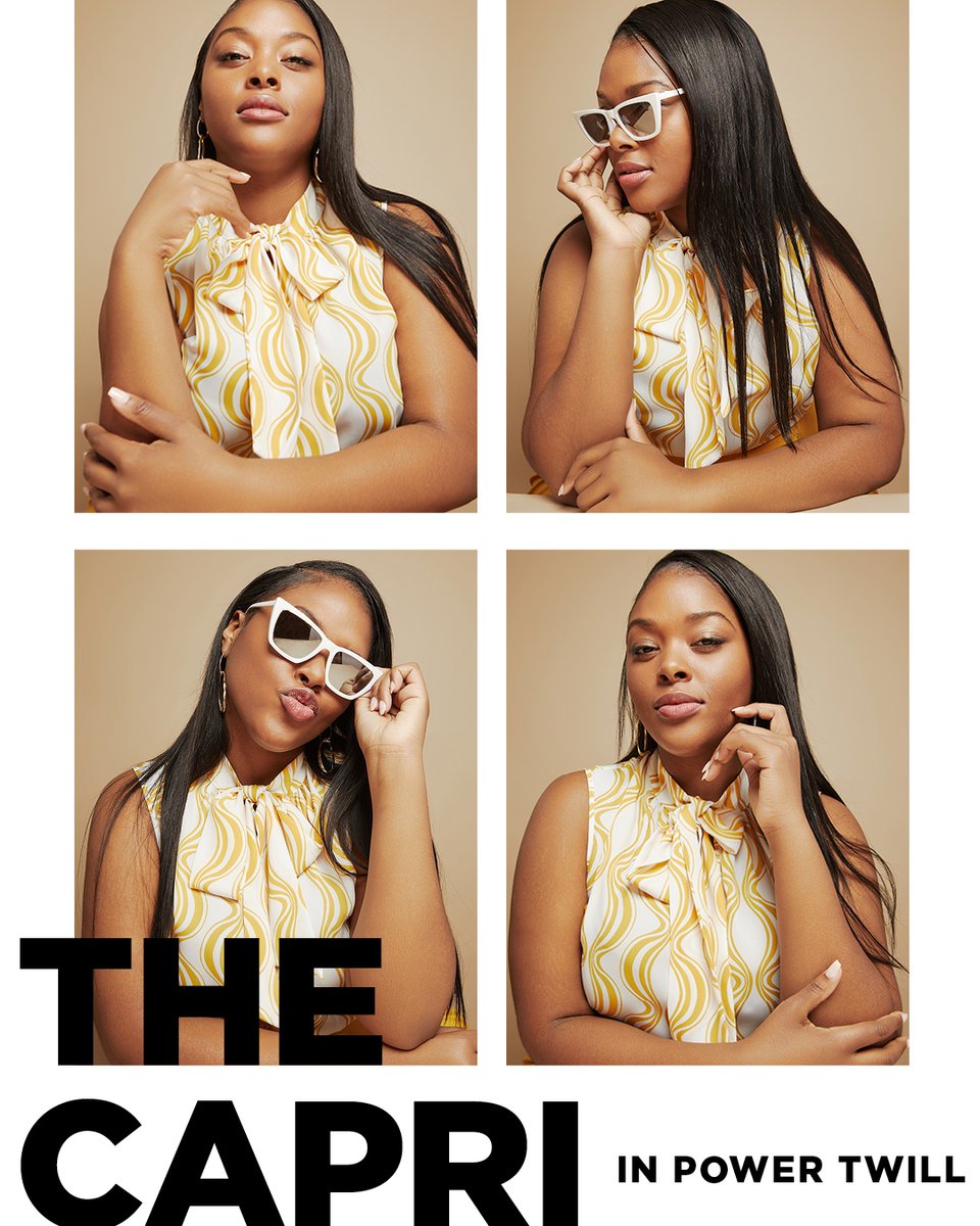 byAshleyStewart's tweet photo. #StyleAtWork / Here's how we're styling our statement-making capri pants π₯ Which is your fav? #ByAS https://t.co/zRRE17i3Yc