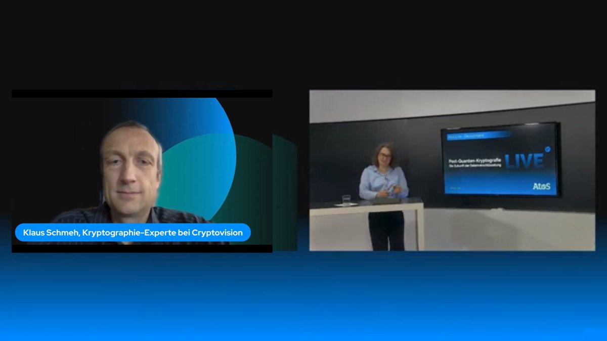 Habe auf Atos TV ein Interview zum Thema Post-Quanten-Kryptografie gegeben:
youtu.be/YdgilkqIaXw