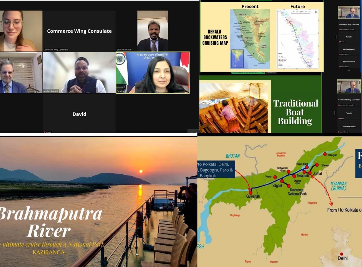 IndiainToronto's tweet photo. 25 🇨🇦travel agents attended  #DiscoverIndia series featuring multifaceted aspects of #Rivercruises #luxurytrains #wellnesssystems of @incredibleindia.CG @_apoorvasri outlined recent developments in 🇮🇳🇨🇦economic corridor that have the potential to scale up #tourism ties https://t.co/bur0yuF24e