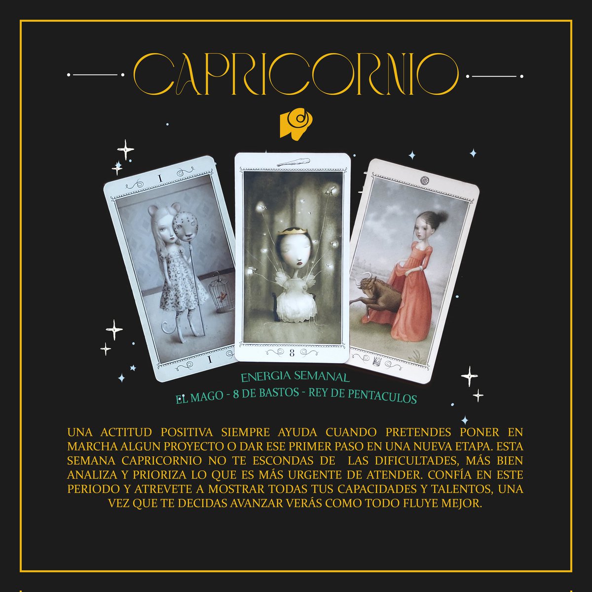 LeonSolarTarot's tweet photo. ✧Energía Signos Zodiacales✧
Parte 3
🔮13 al 19 de marzo 2023
#Sagitario ♐
#Capricornio ♑
#Acuario ♒
#Piscis ♓
#Tarot
#Chile
#Marzo
#LeonSolar https://t.co/LdCFdUZxbn