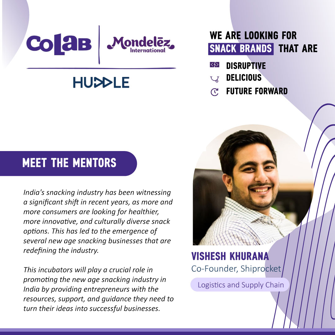 MDLZ's tweet photo. Meet some of the mentors who will guide and coach the shortlisted startups of the #CoLabIndia program.
#TeamIndia #MDLZ https://t.co/XhSqdqGViZ