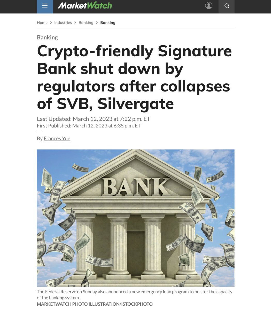 3 major banks shutting down over the weekend is capitalism at its best