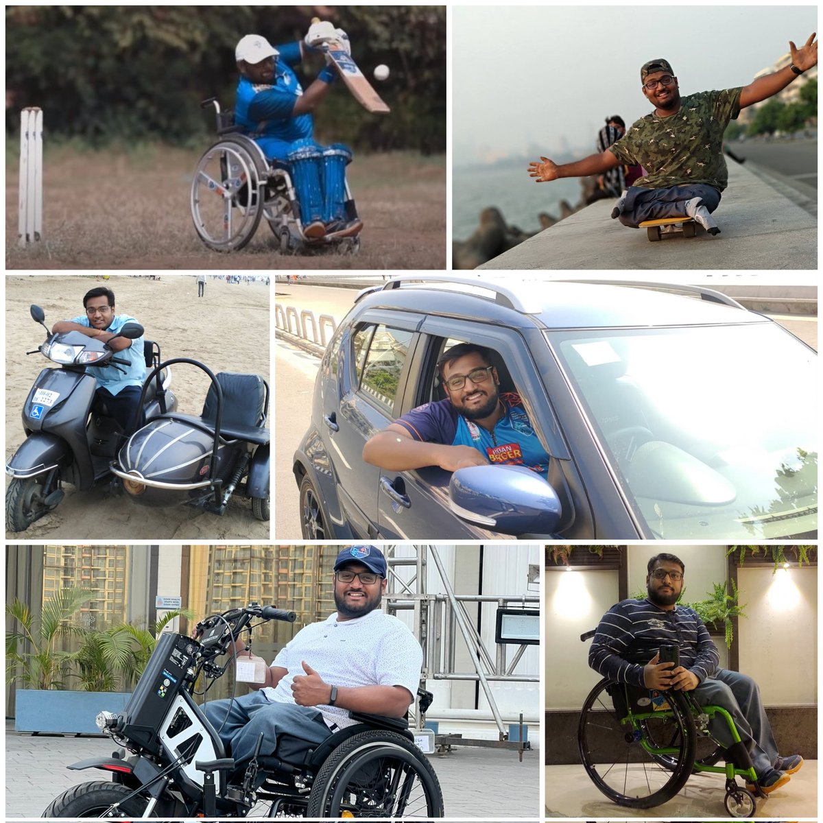 'Rahul On Wheels' ♿❤️🤘🏼

Be Limitless 💪

#rahulonwheels #wheelchair #NeoMotion #independence #freedom #explore #adventure #travel #mobility #fun #wheelcahiraccessible #wheelchairuser #personwithdisability #newhopes #barrierbreakers #motivation #inspiration #outdoor