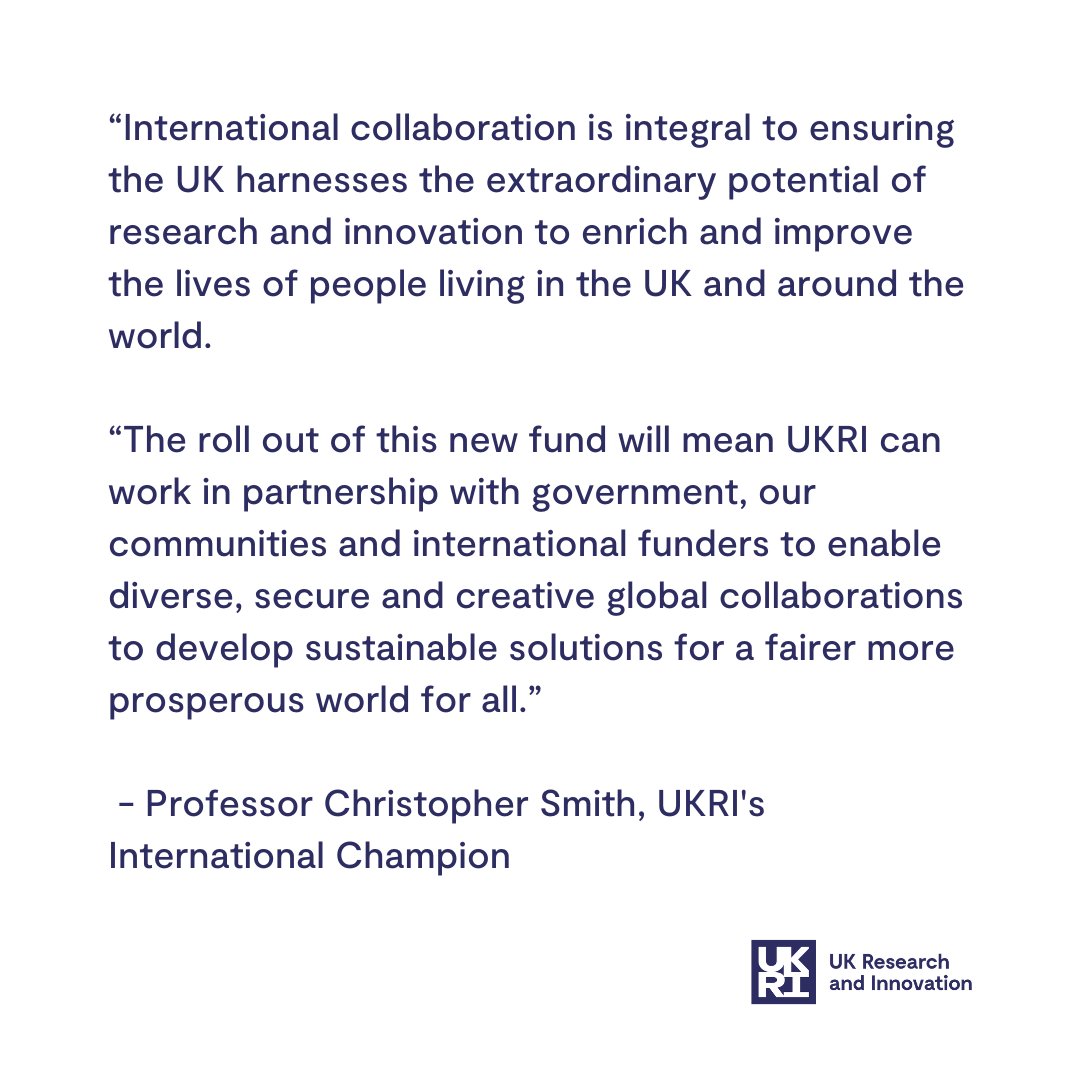 UK Research and Innovation (@ukri_news) on Twitter photo We're announcing our first 11 programmes through <a href="/SciTechgovuk/">Department for Science, Innovation and Technology</a>'s new International Science Partnerships Fund (ISPF). These new global research and innovation collaborations will cover areas such as climate change, epidemic preparedness & Quantum science: orlo.uk/q3JMV We're announcing our first 11 programmes through <a href="/SciTechgovuk/">Department for Science, Innovation and Technology</a>'s new International Science Partnerships Fund (ISPF). These new global research and innovation collaborations will cover areas such as climate change, epidemic preparedness & Quantum science: orlo.uk/q3JMV