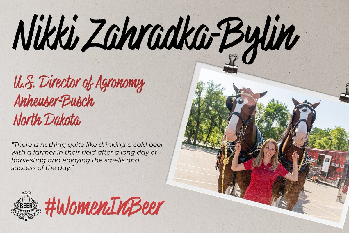 beerinstitute's tweet image. Cheers, @ZZrock! 🍻 This one's for you. We thank you for your tireless work for @AnheuserBusch and the entire beer industry. #WomenInBeer beerinstitute.org/faces/nikki-za…