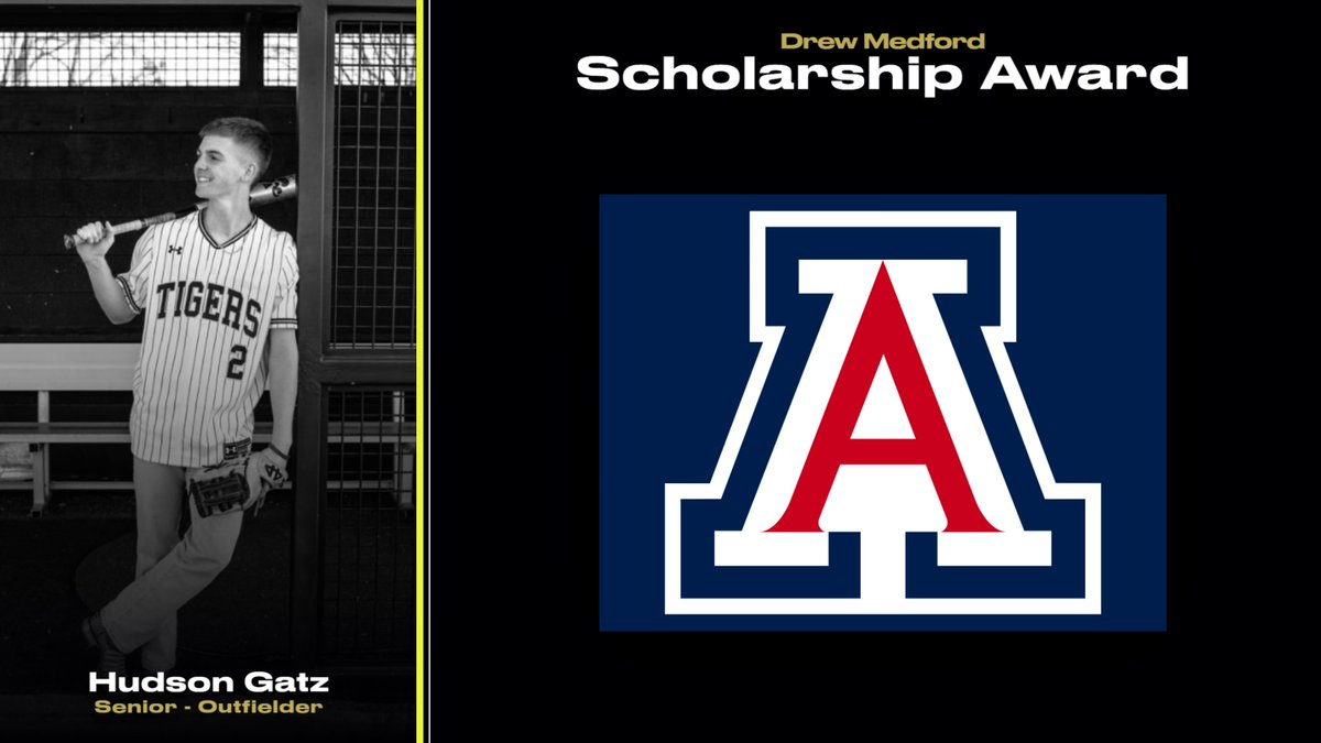 S/O to our <a href="/DrewMedfordMT/">DMMT - March 5-7, 2026</a> Scholarship Award recipient. <a href="/GatzHudson/">Hudson Gatz</a> is a special dude! A phenomenal teammate, athlete and leader. Congrats, Huddy! Well deserved. Bright future ahead for the kid! 

#TigerBaseball #MaberryStrong