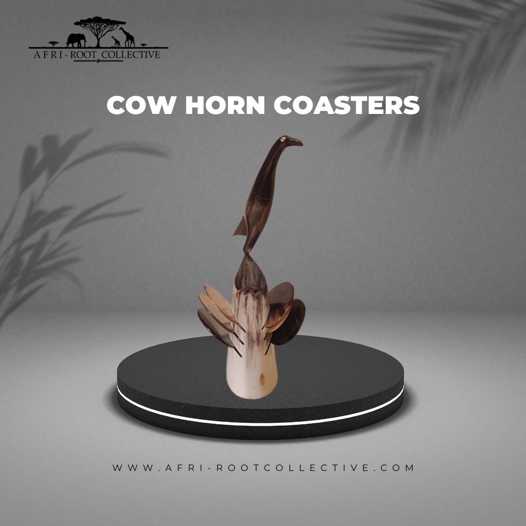 Afrootcollectiv's tweet photo. Protect your surfaces with flair with our Cow Horn Coasters. Each piece is handcrafted with care, making them a beautiful and practical addition to your home.
Shop Nowππ https://t.co/FE9y2nNMSU
#craftscollective #craftshome #craftsmaking #homecrafts #rootcrafts https://t.co/PJihPxFQJk