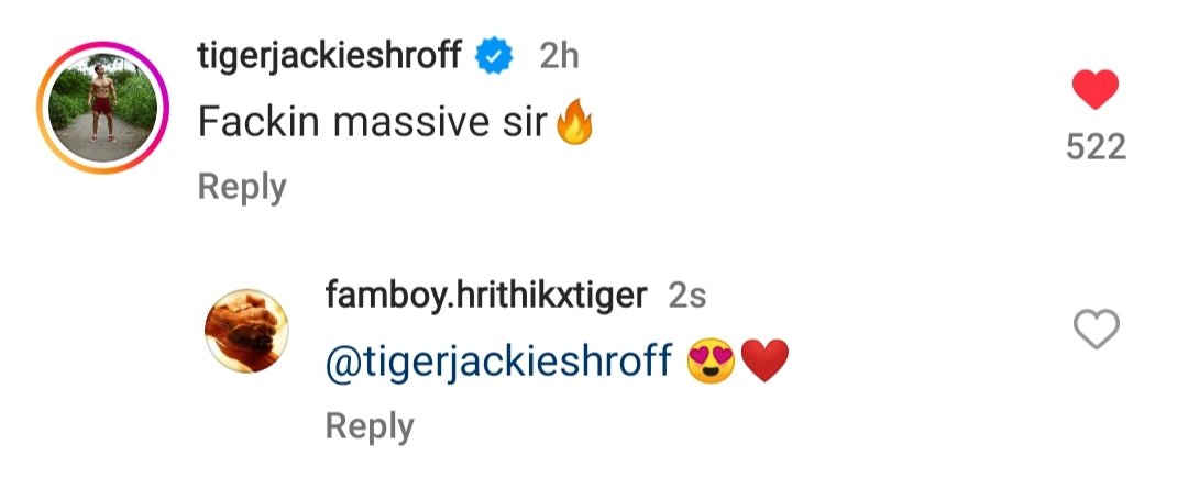Hrithik and Tiger ~Quotes♡ tweet media