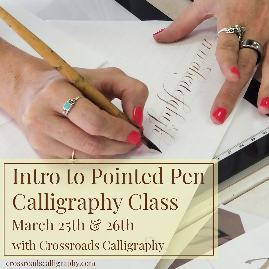crossroadscalig's tweet photo. Registration Now Open! -  If you've ever tried to write with a calligraphy pen, you know it’s not as easy as it looks! Get the skills you need in this #calligraphyclass. Seats are limited, click here to get yours: https://t.co/E1Qz27fl4m https://t.co/ZaRMfJ9zKM